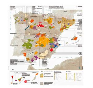 Zonas vitivinicolas en España